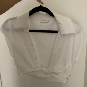 ITEM SOLD-Meshki Twist Front Top